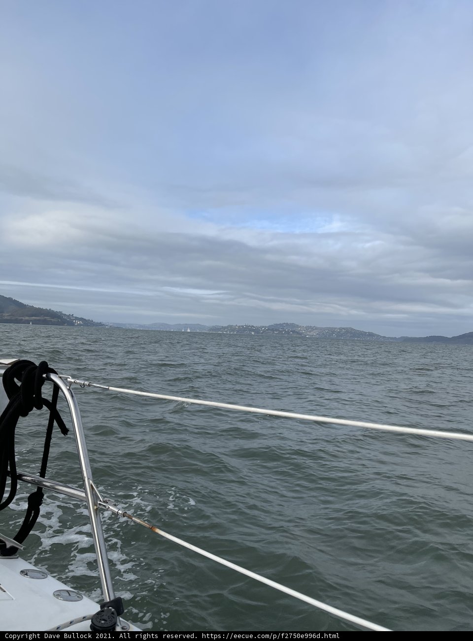 Sailing through San Francisco Bay