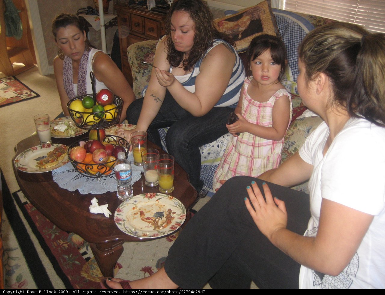 Relaxing on the Couch with a Delicious Meal