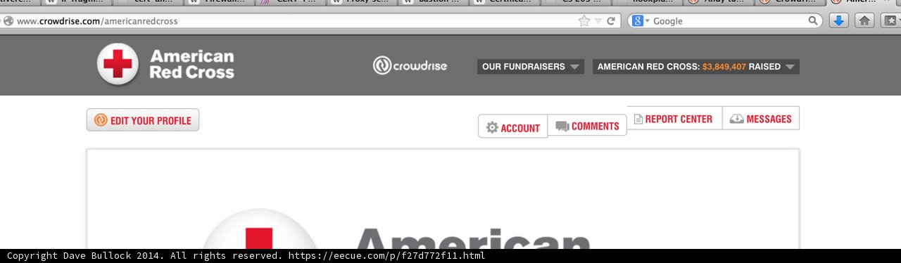 American Red Cross Website