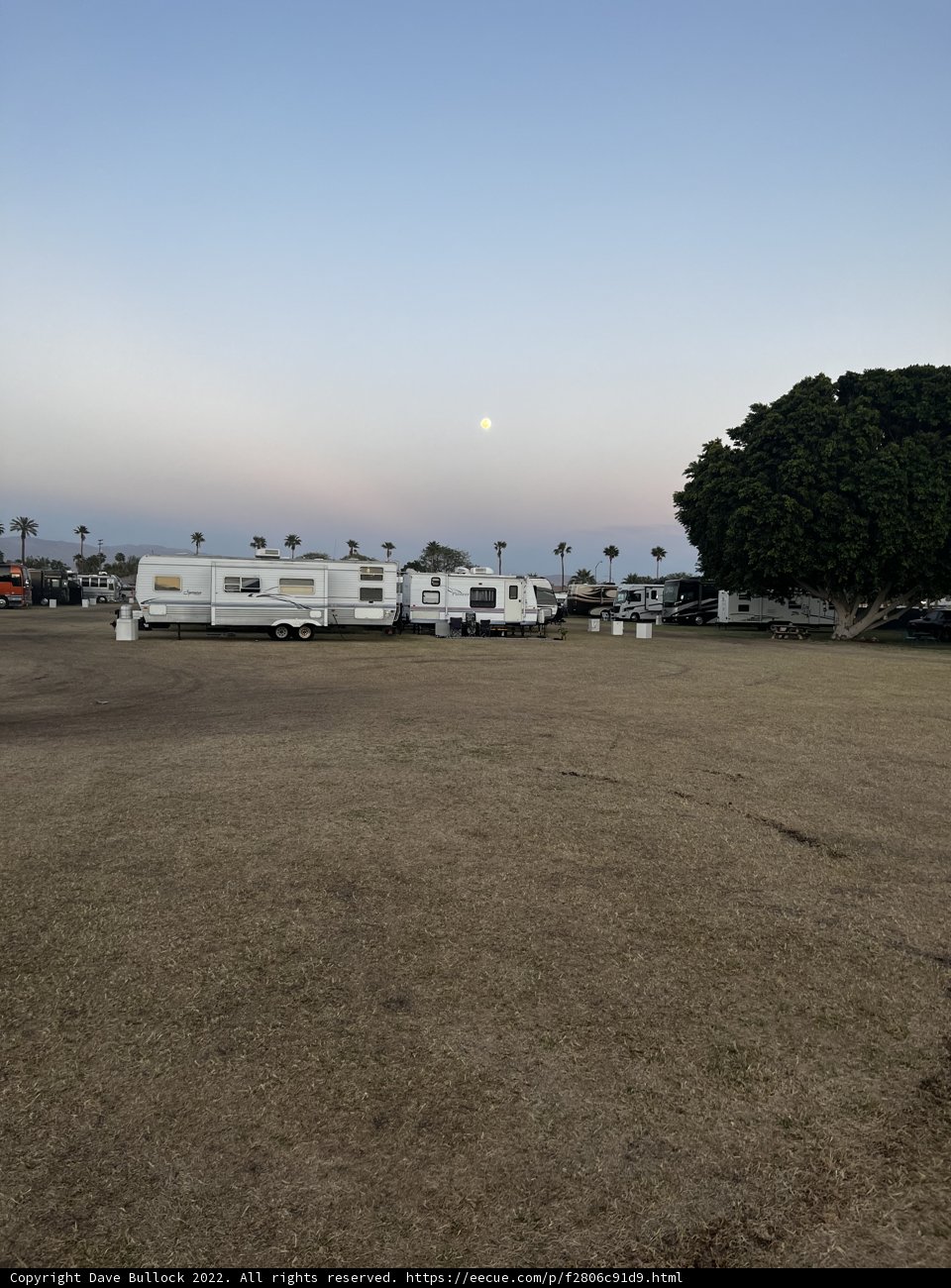A Sea of RVs at Empire Polo Club