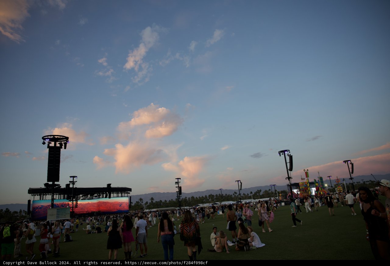 Sunset Vibes at Coachella 2024