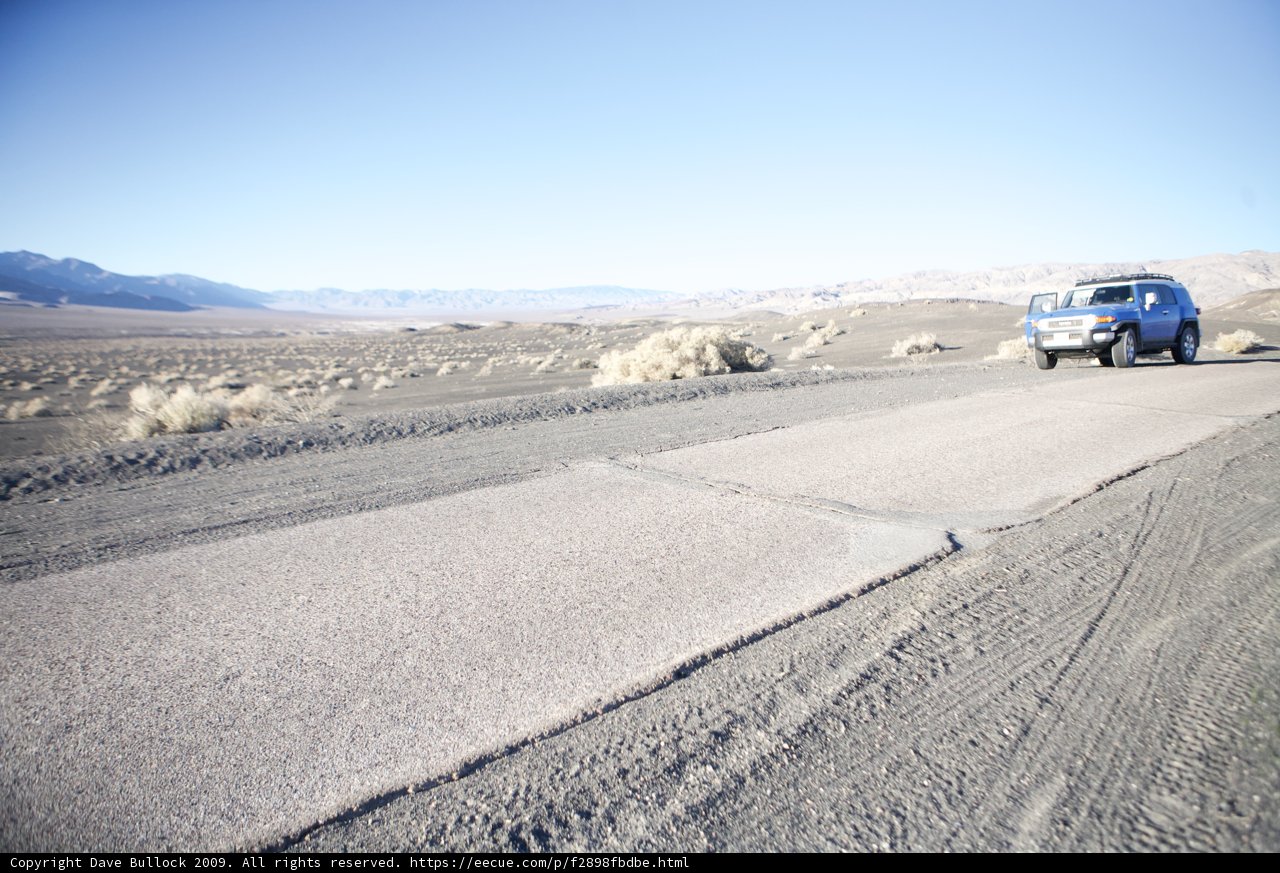 Offroading in Death Valley