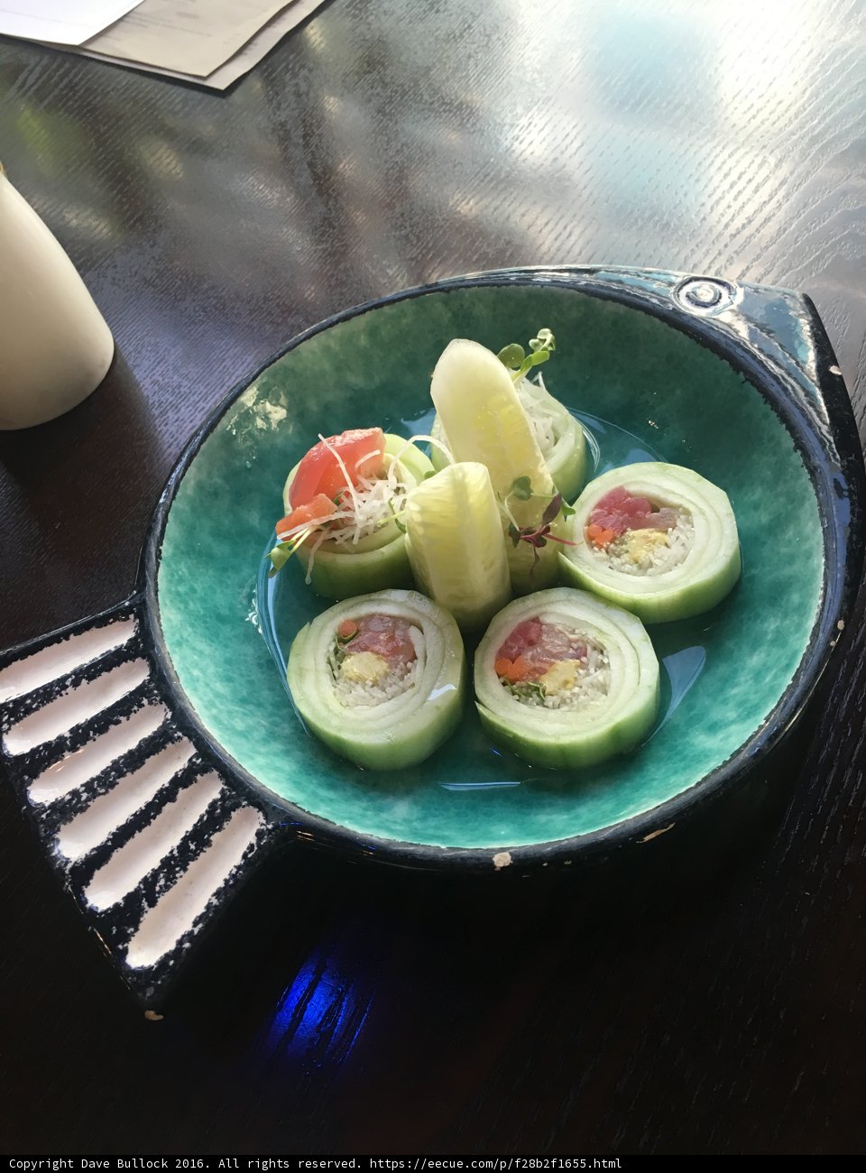 Fresh and Healthy Cucumber Rolls
