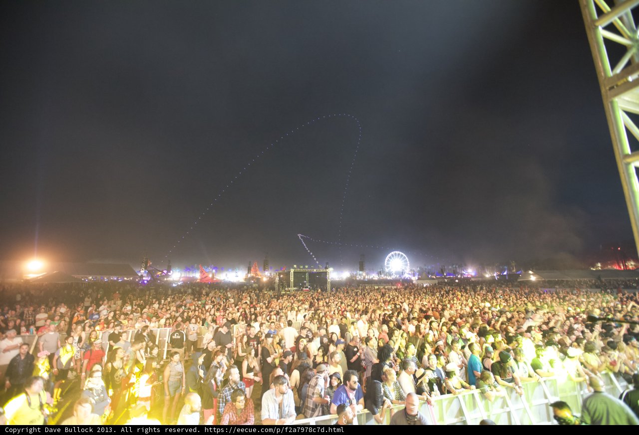 Concert Night Sky