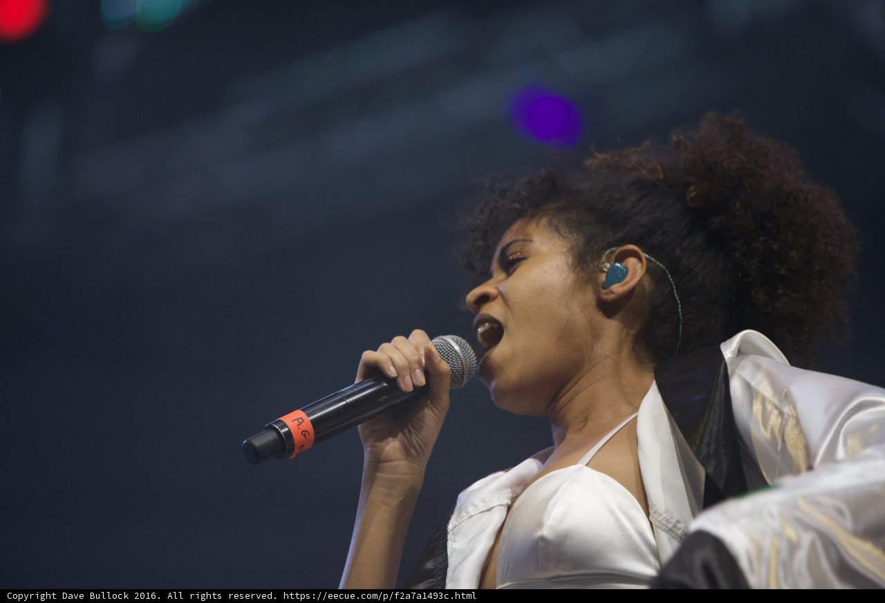 Afro Queen on Stage