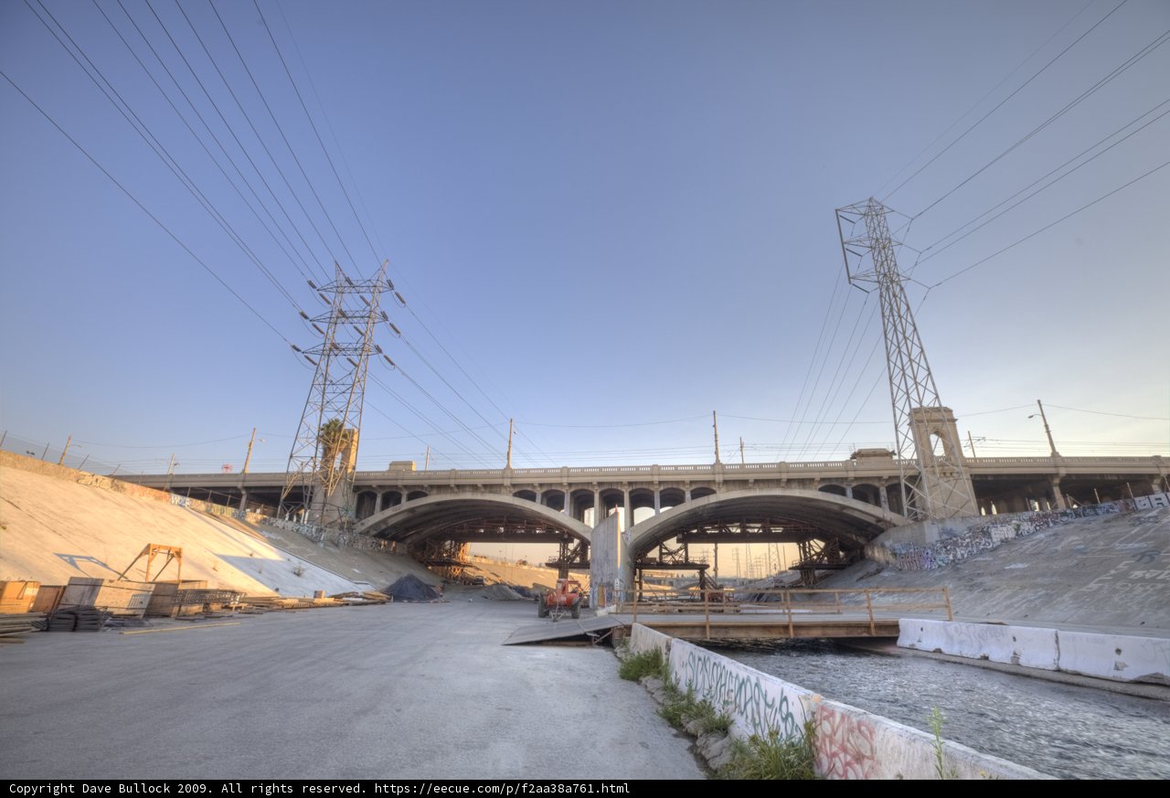 Majestic Overpass over LA River