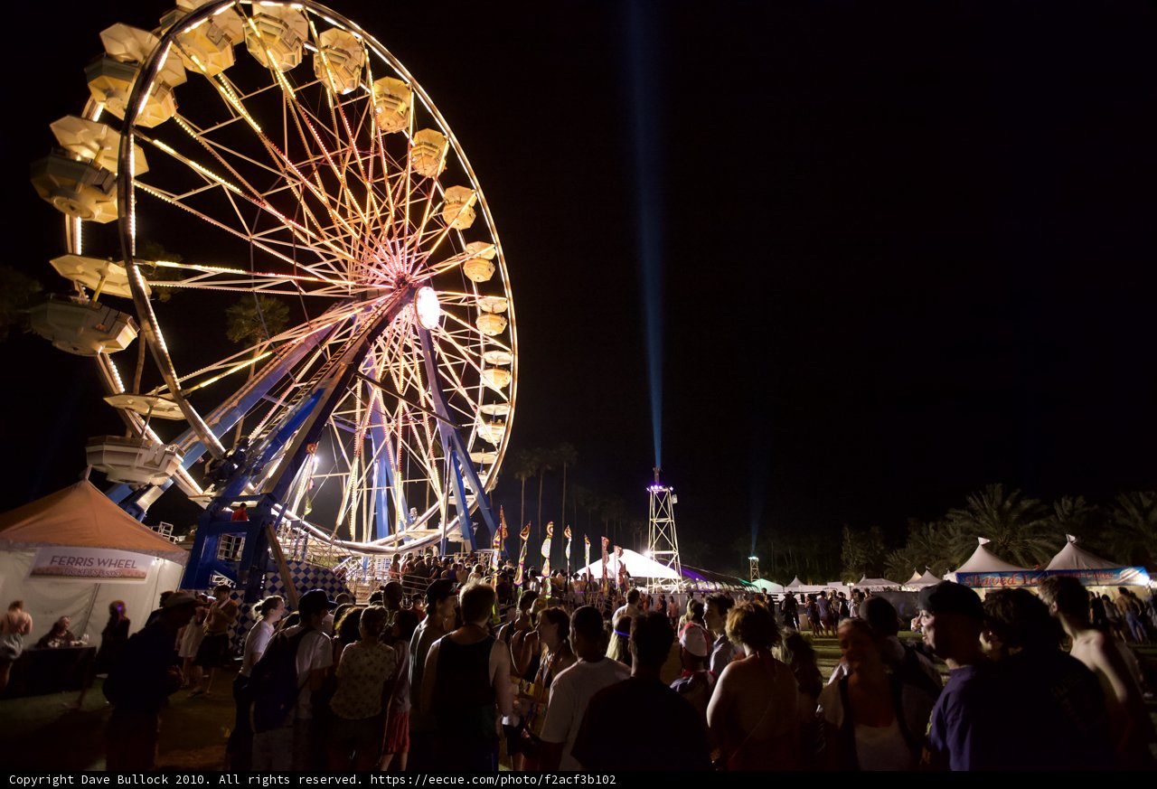 Nighttime Fun at the Ferris Wheel