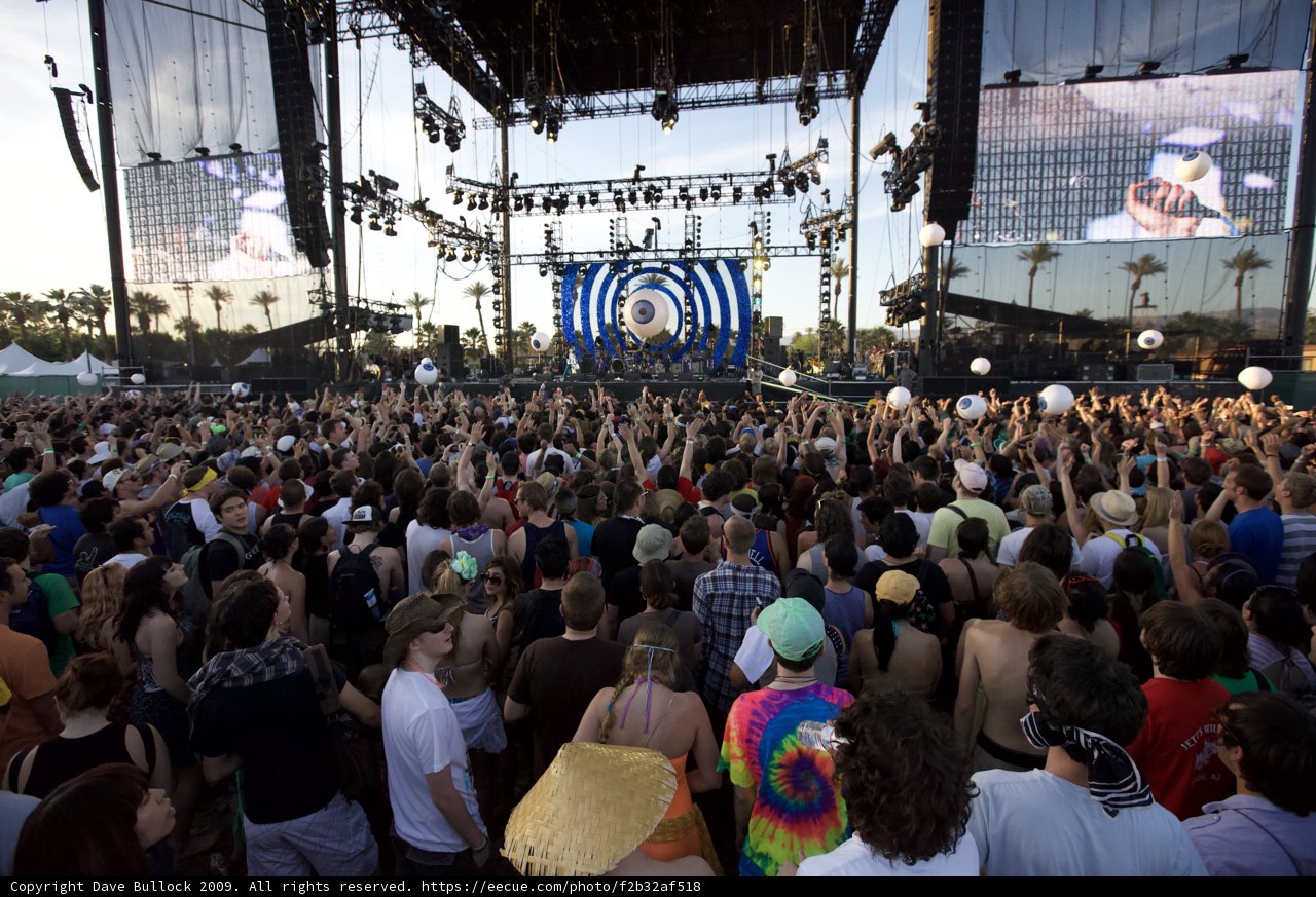 Music, Fashion, and Fun: The Massive Crowd at Coachella 2009