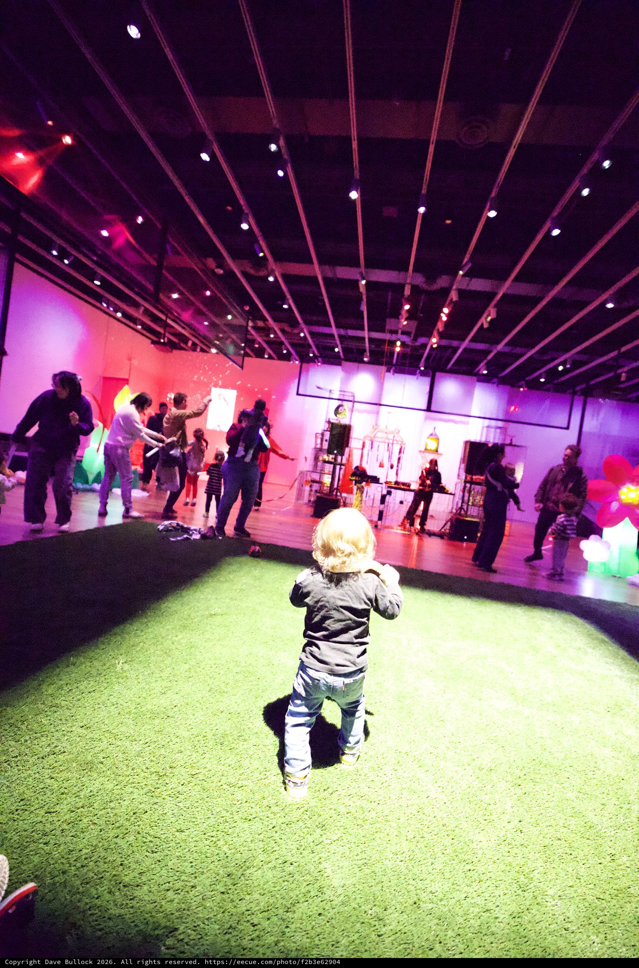 Child Watching Baby Rave at Asian Art Museum