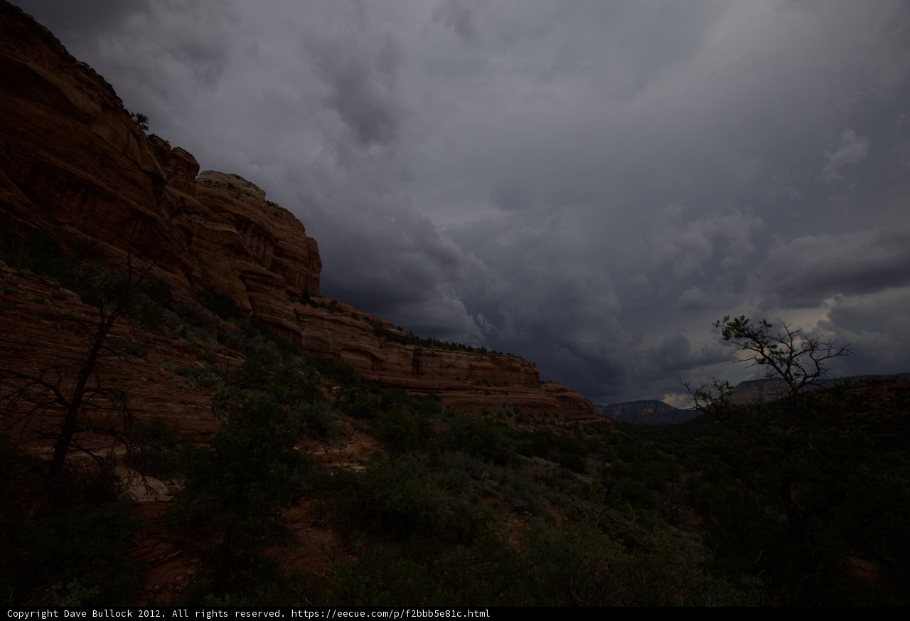 Majestic Storm Clouds over Sedona