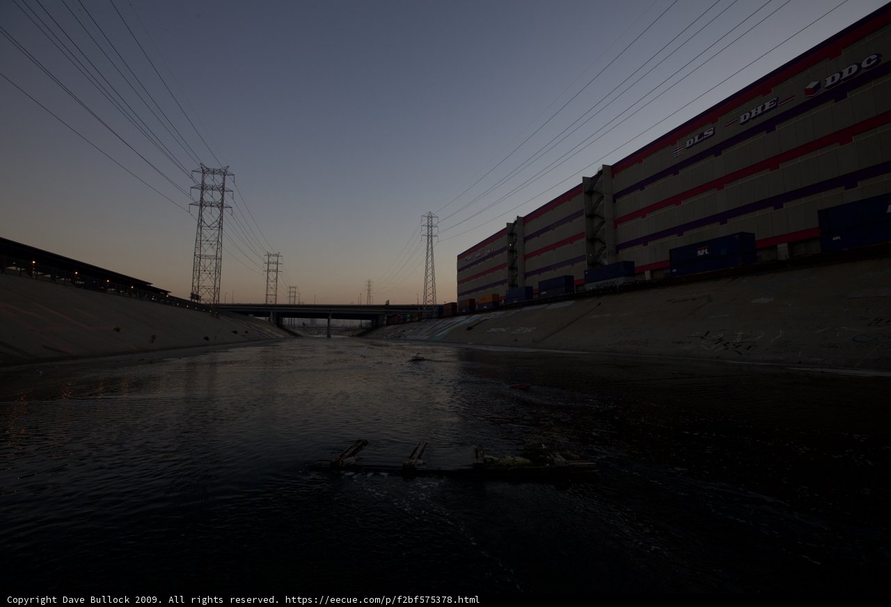 Twilight over the City River