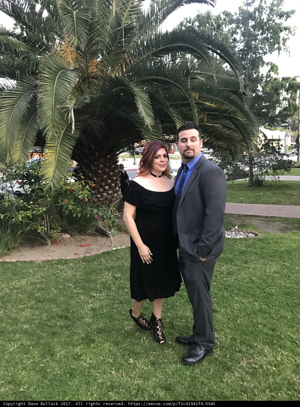 Formal Attire in a Beautiful Backdrop