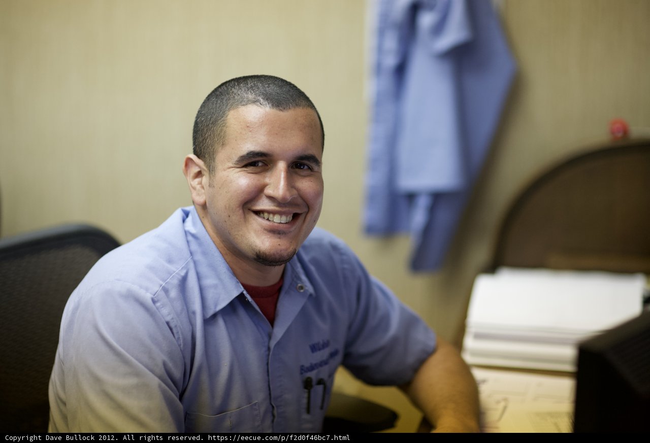 Happy Man at Work