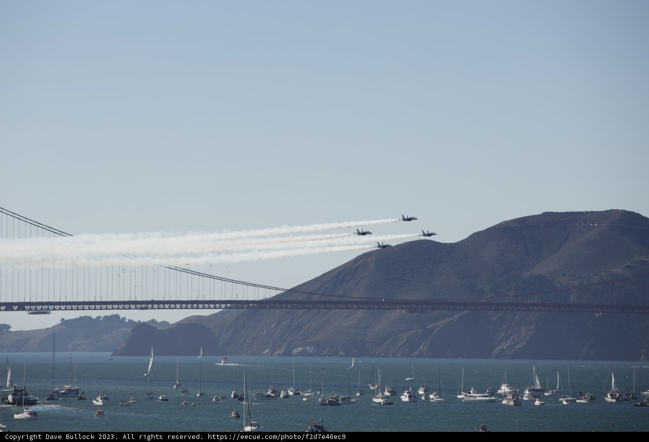 Skyward Squadron Over San Francisco Bay