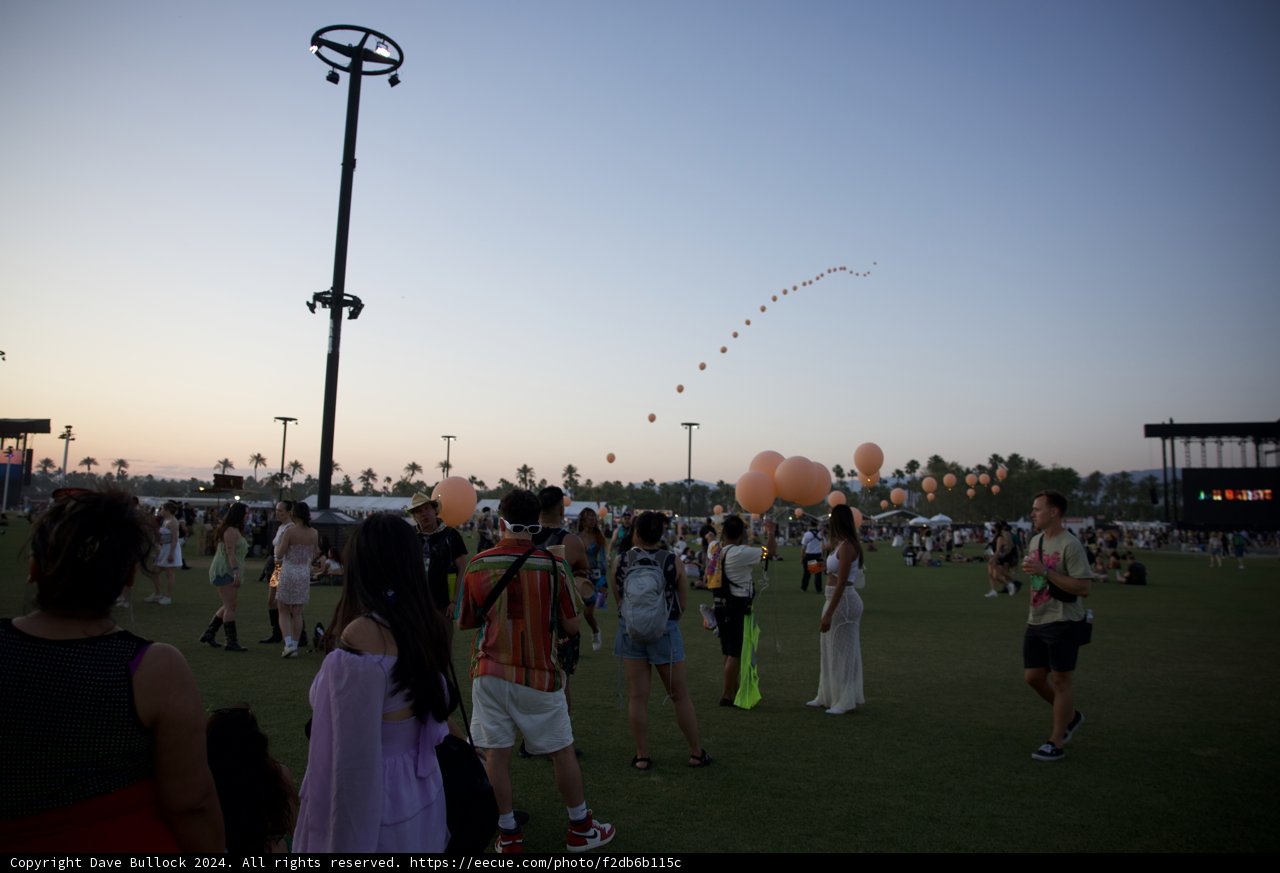 Sunset Vibes at Coachella 2024