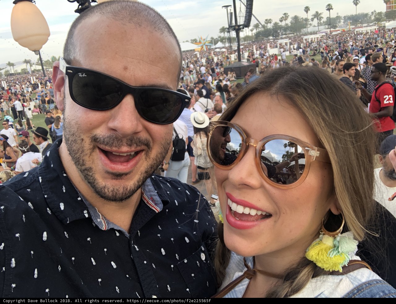 Selfie Time at the Music Festival