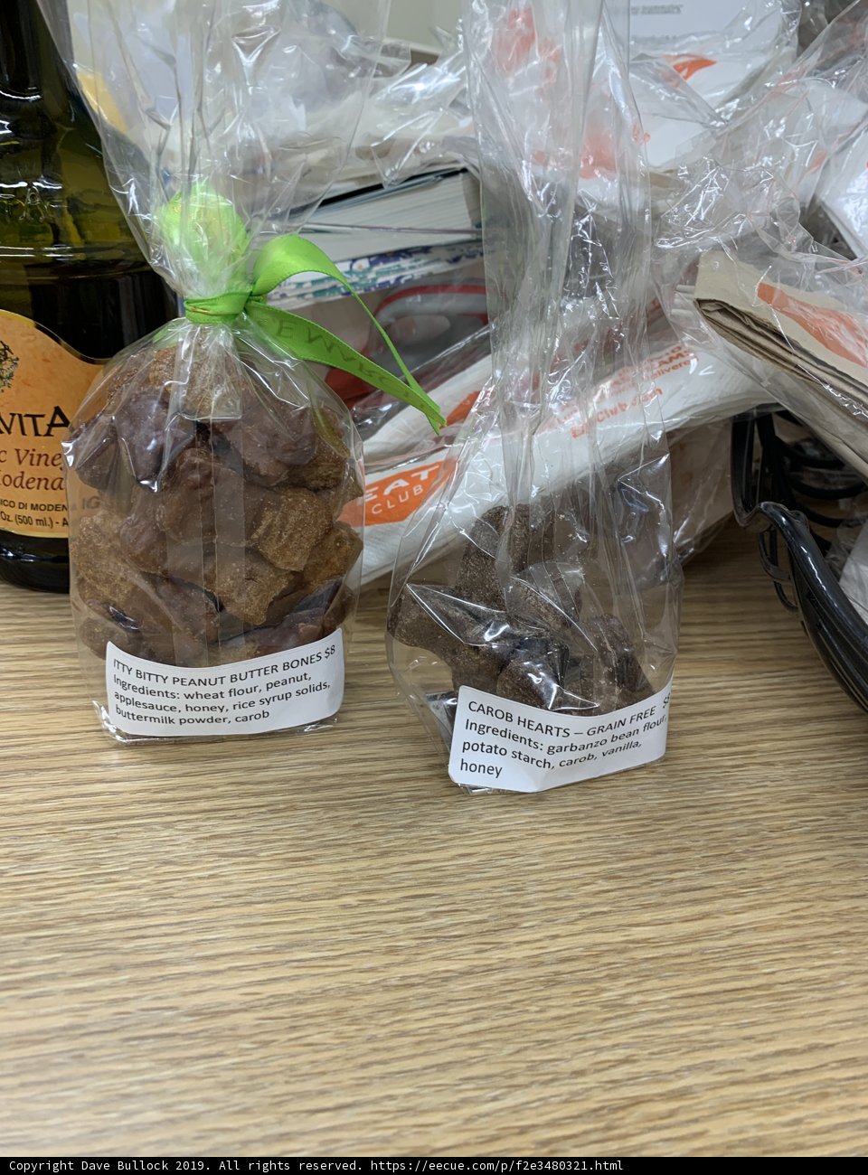 Sweet Treats on Hardwood Table