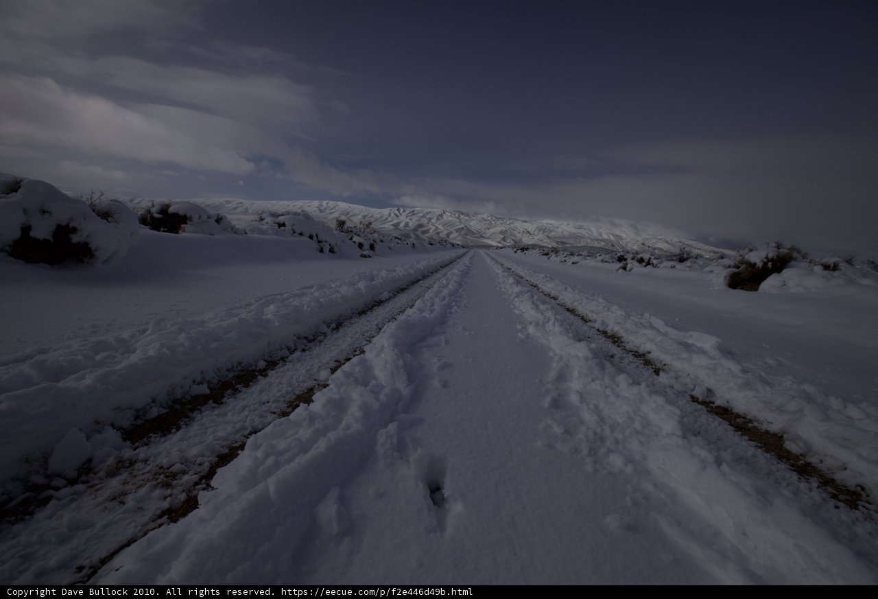 A Scenic Winter Drive