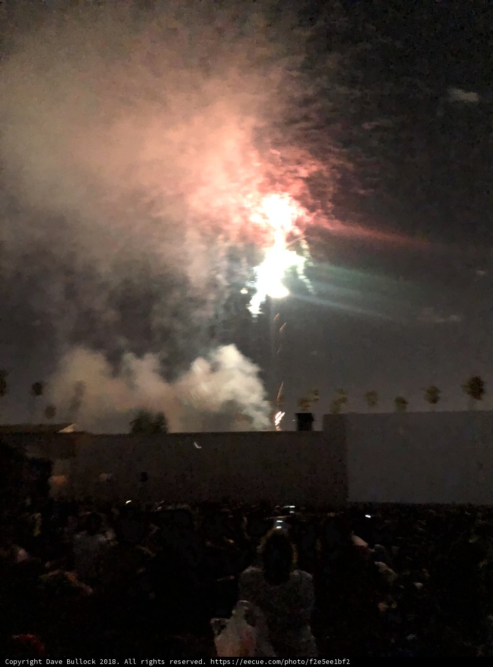 Flare in the Night Sky
