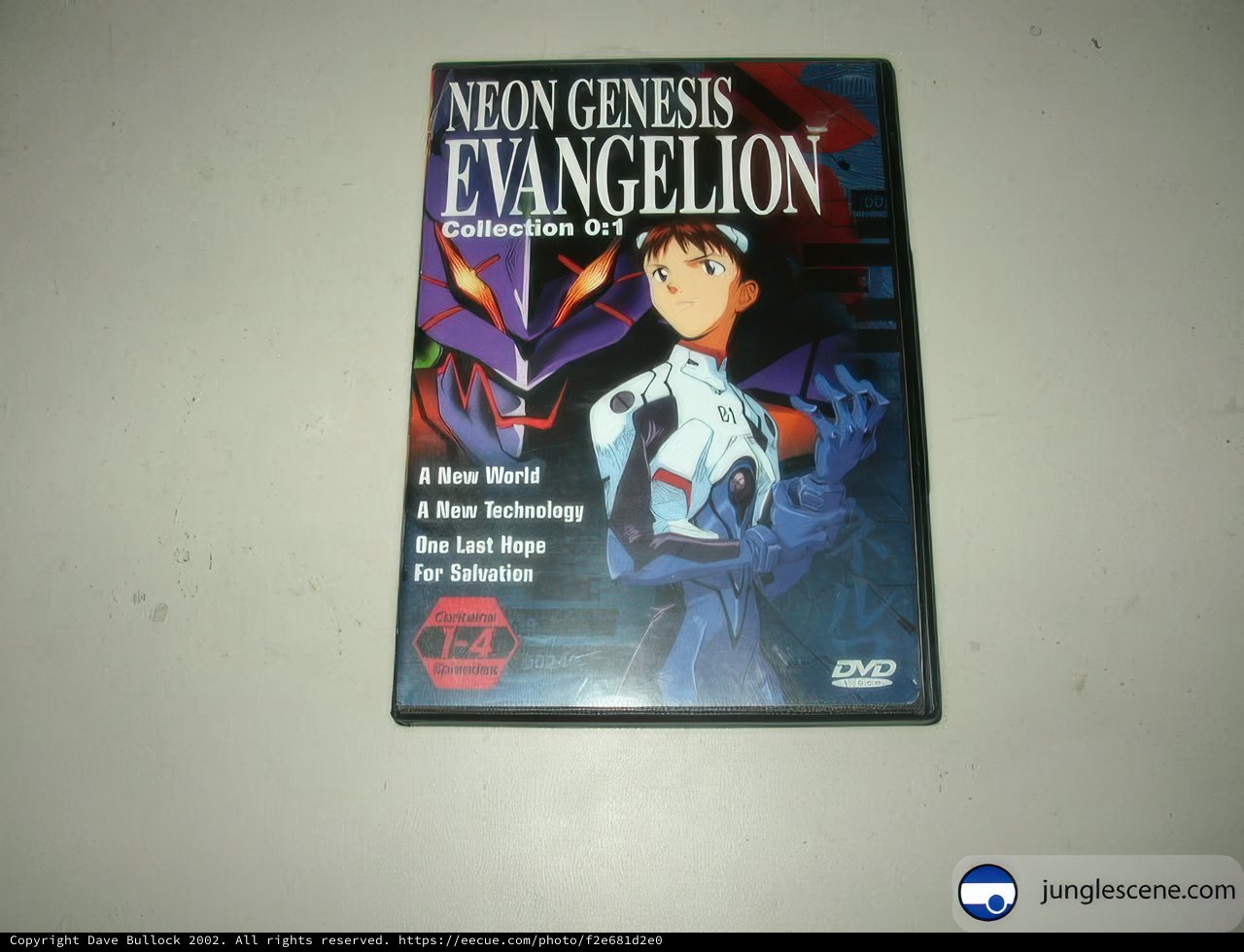 Nego Genesis Evangelion DVD Cover
