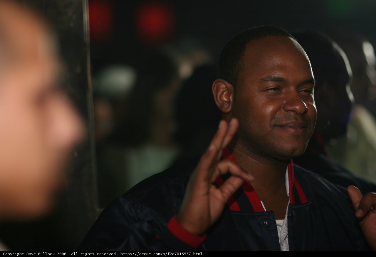 Party-goer in Stylish Jacket