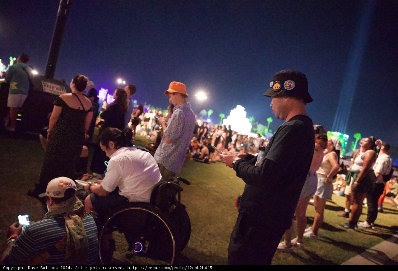 Nighttime Vibrance at Coachella 2024