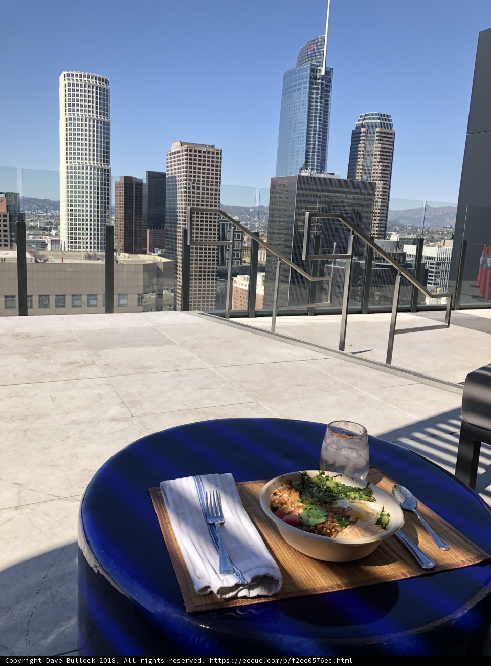 Sky-High Dining in Downtown Los Angeles