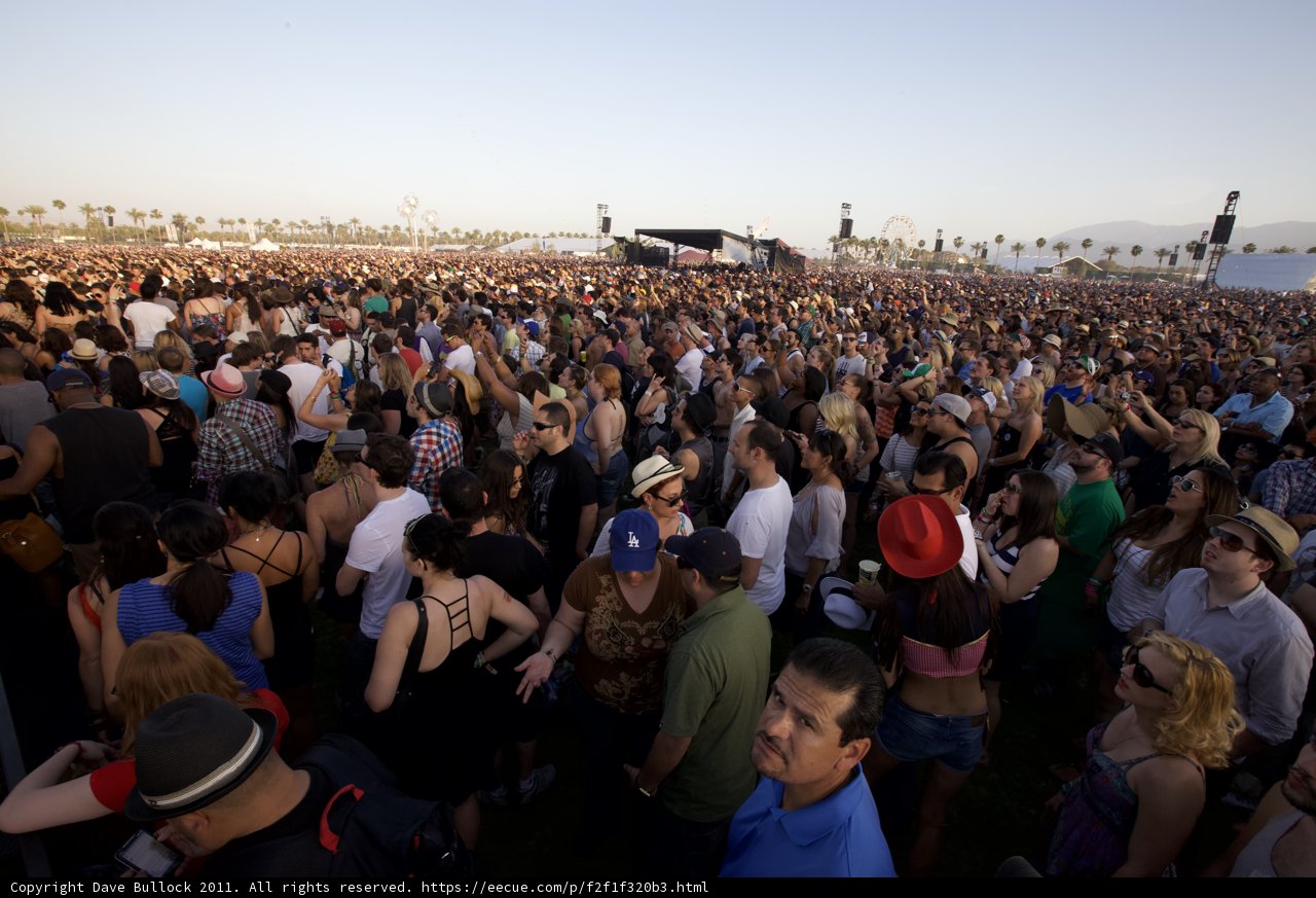 Coachella Crowd Goes Wild
