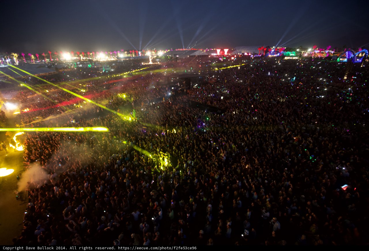 Lights and Music at Coachella