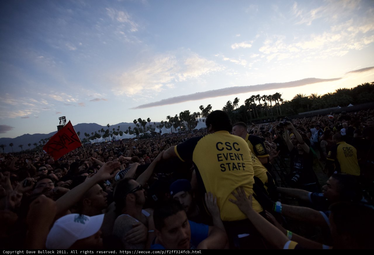 Crowd Surfing Chaos