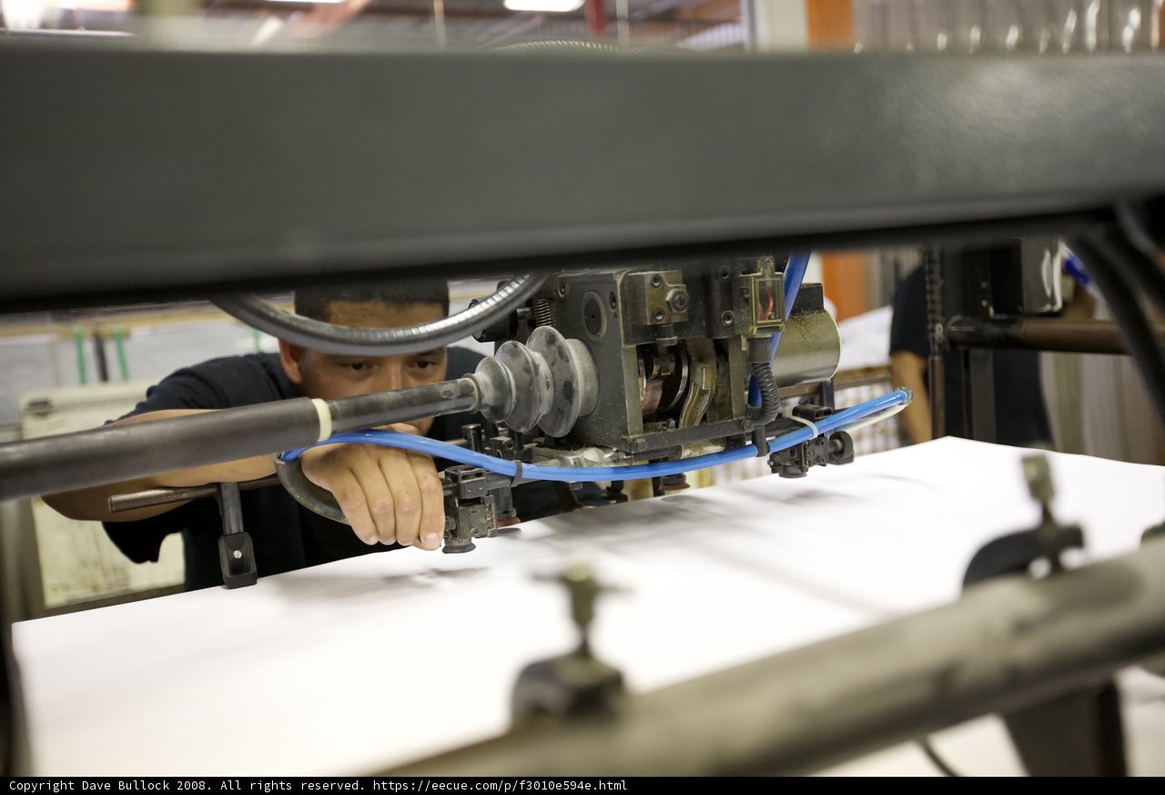 Working the Machine