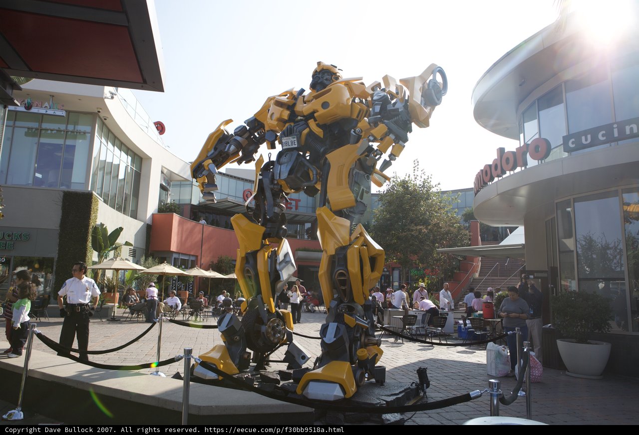 The Giant Robot Statue