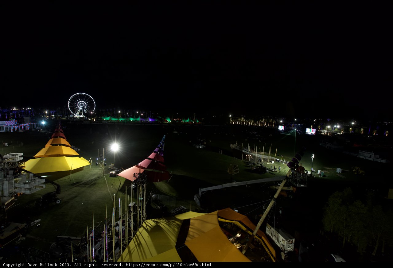 Nighttime Fun at Coachella Carnival