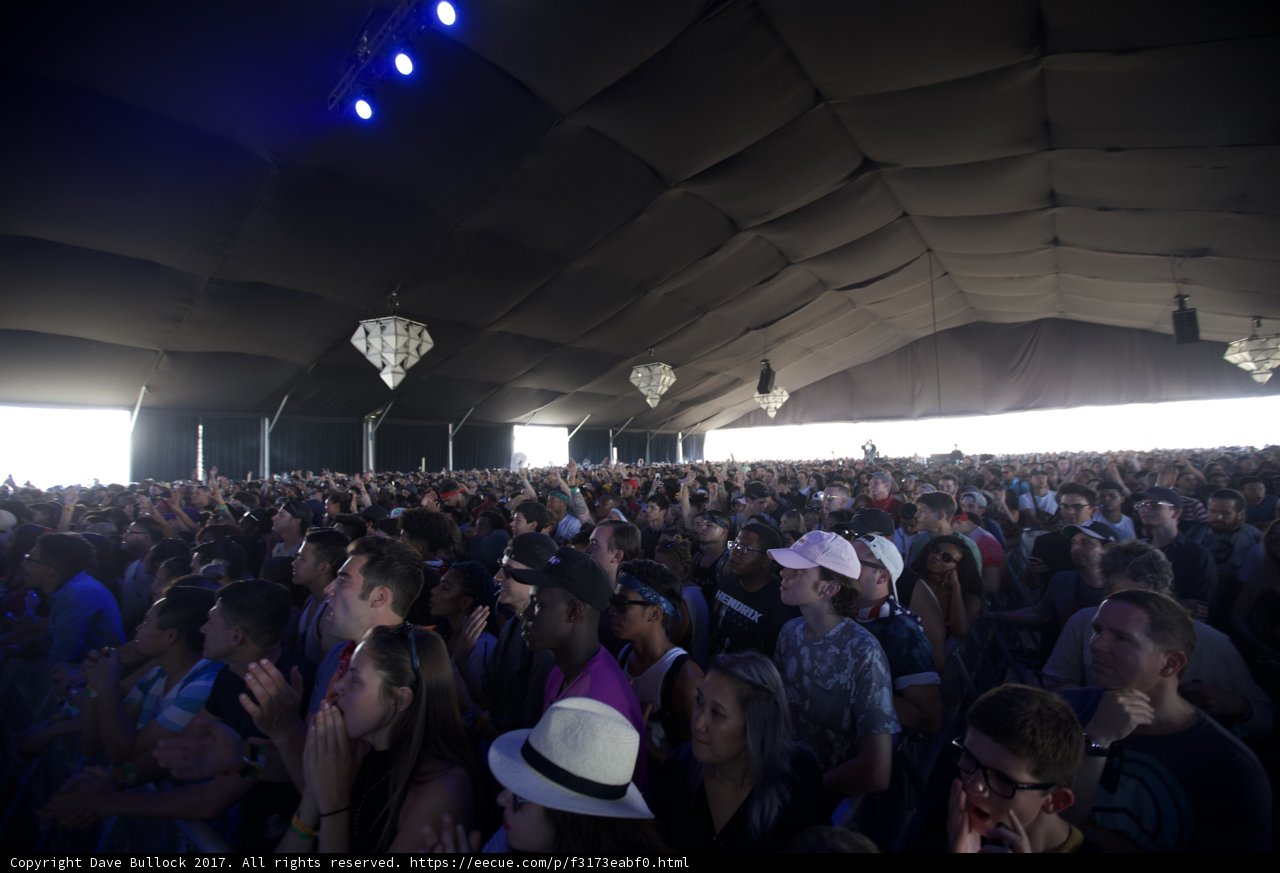 Jam-packed Crowd at Coachella 2017