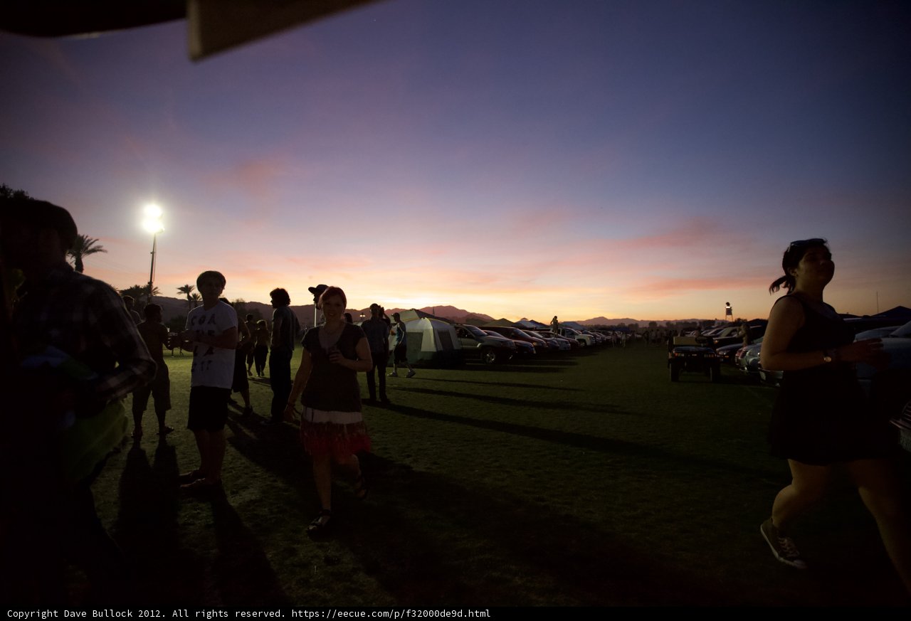 Sunset Stroll at Coachella