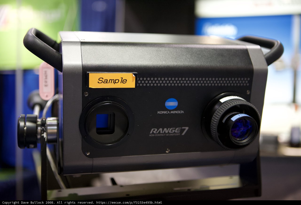 The Futuristic Camera at the 2008 Robot Automation Show