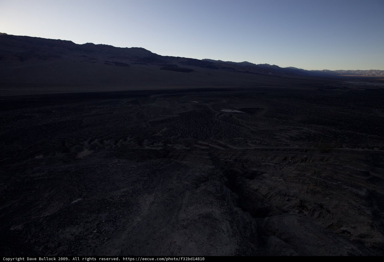Desert Sunset in Death Valley