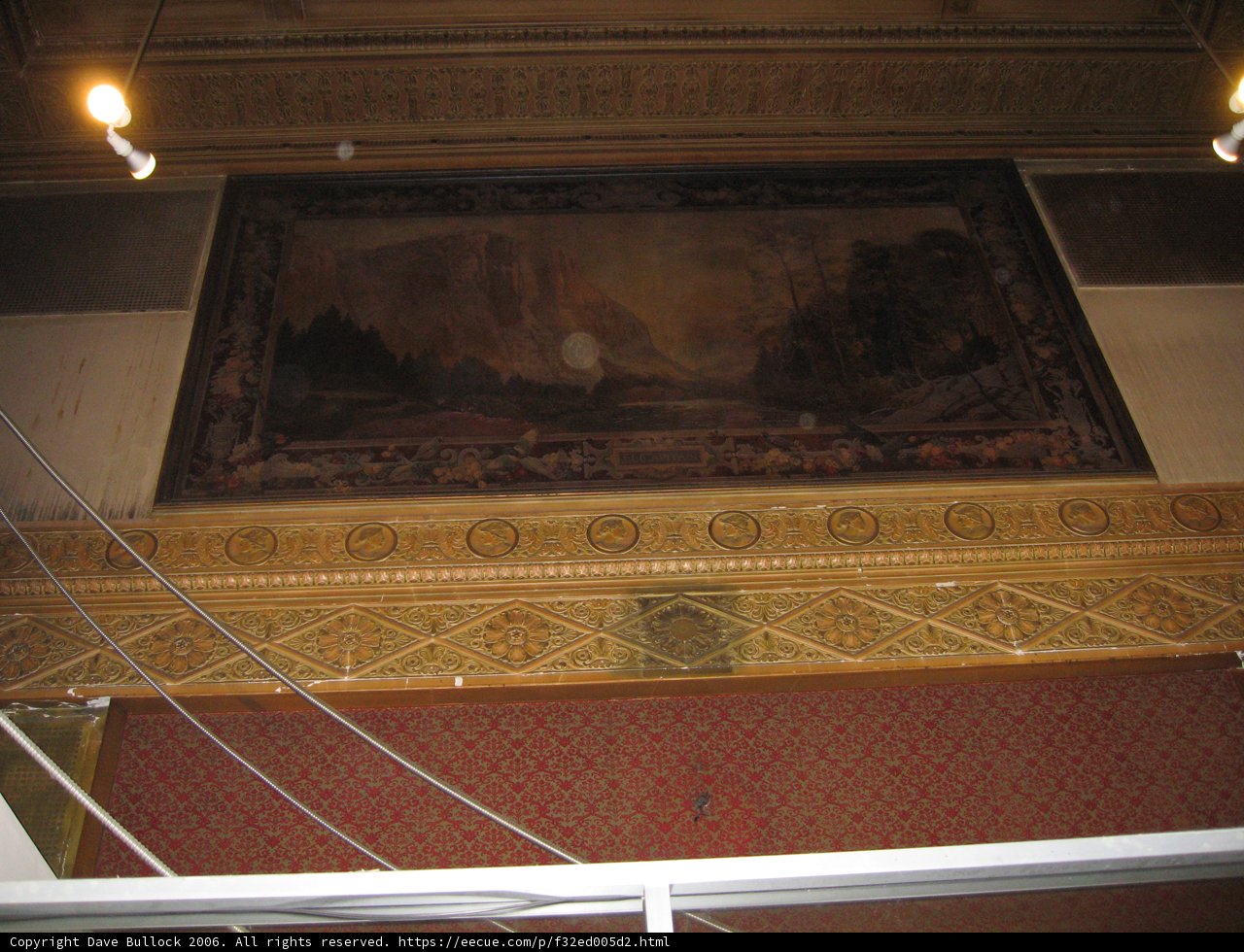 Ceiling Painting in a Stately Home