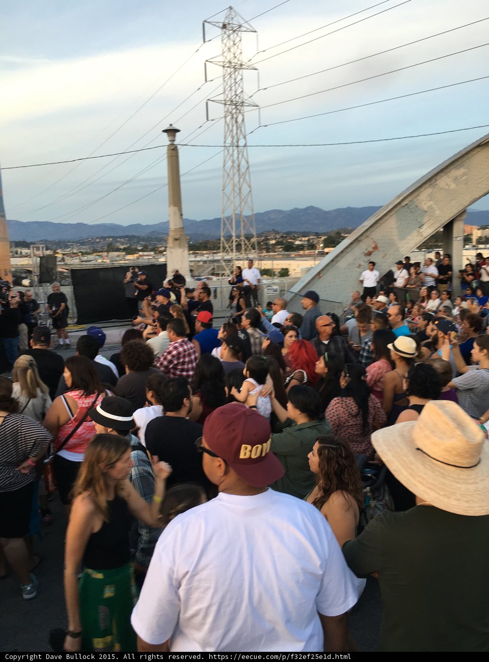 Dancing on the Bridge in LA