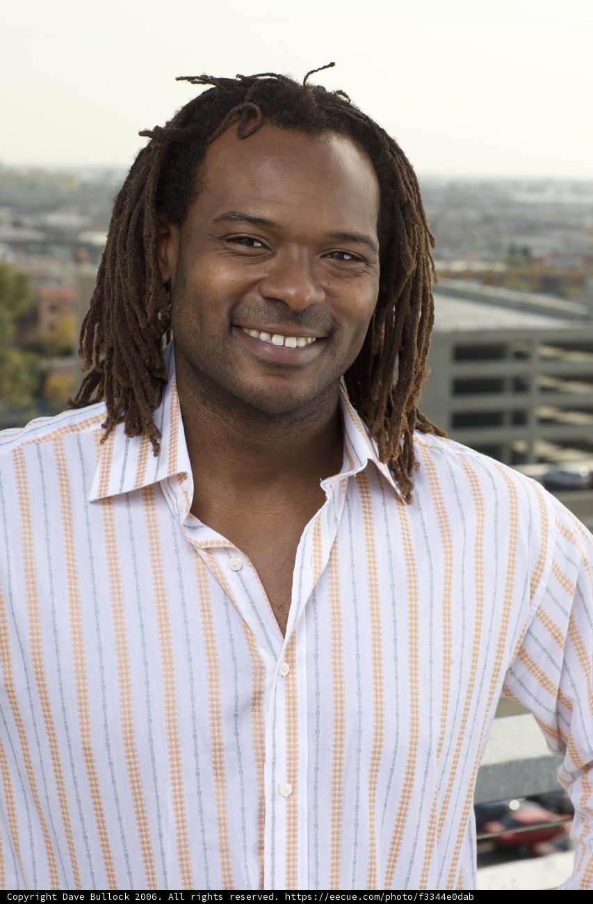 Happy James with Dreads