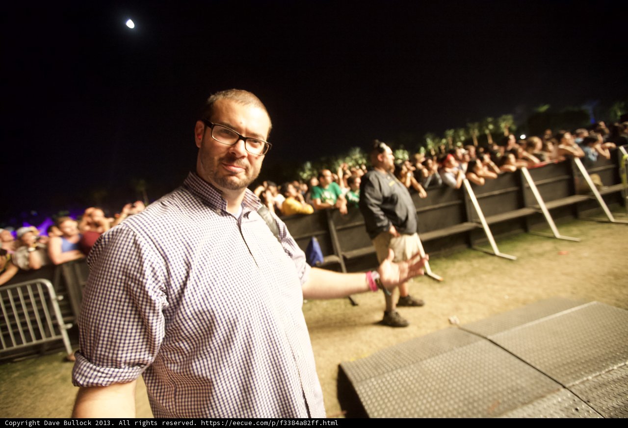 Dave B Addresses the Crowd