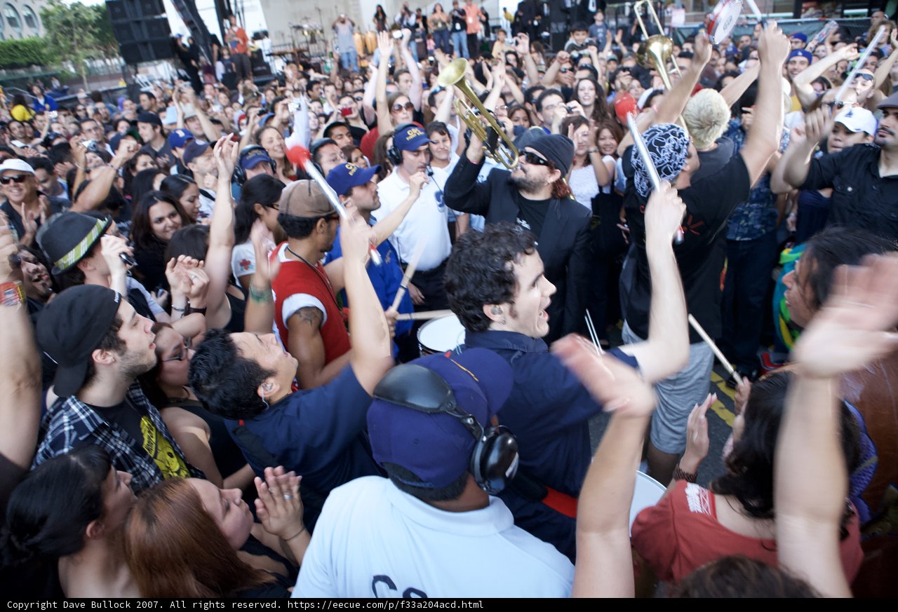 Grand Celebration at Ozomatli Concert