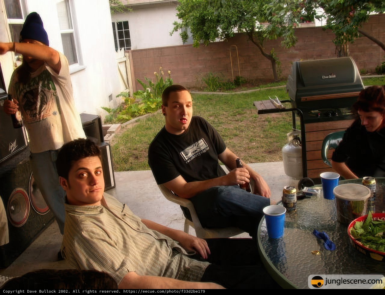 Backyard BBQ Lunch with Friends