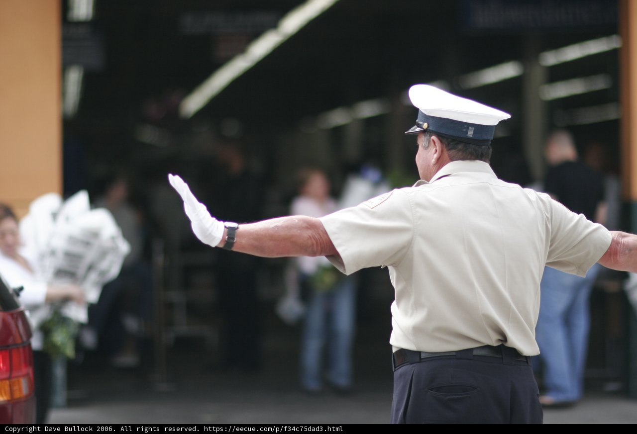 Captain and Officer in Uniform