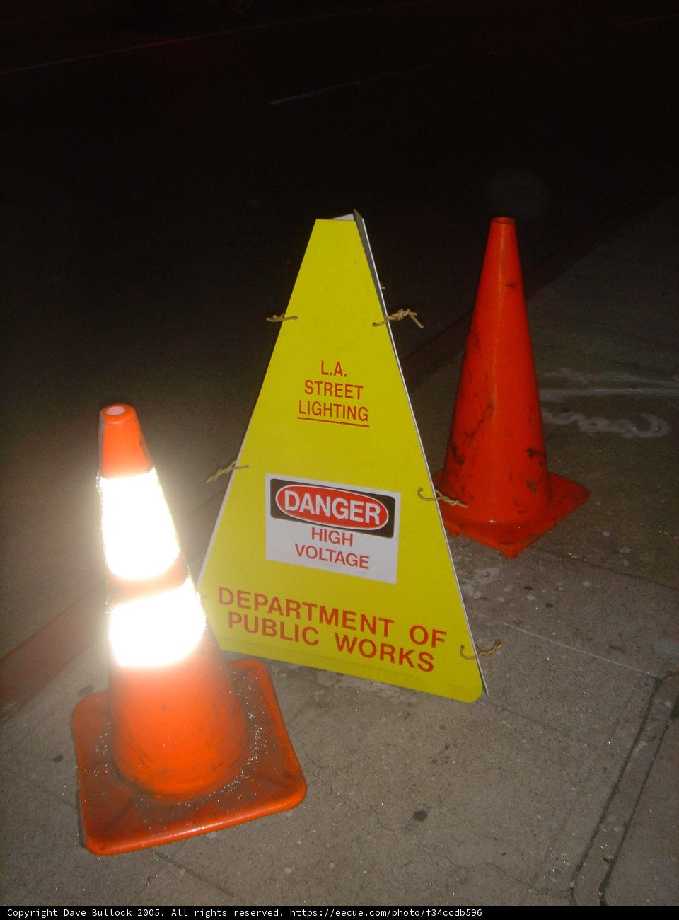 Warning Sign for Road Safety