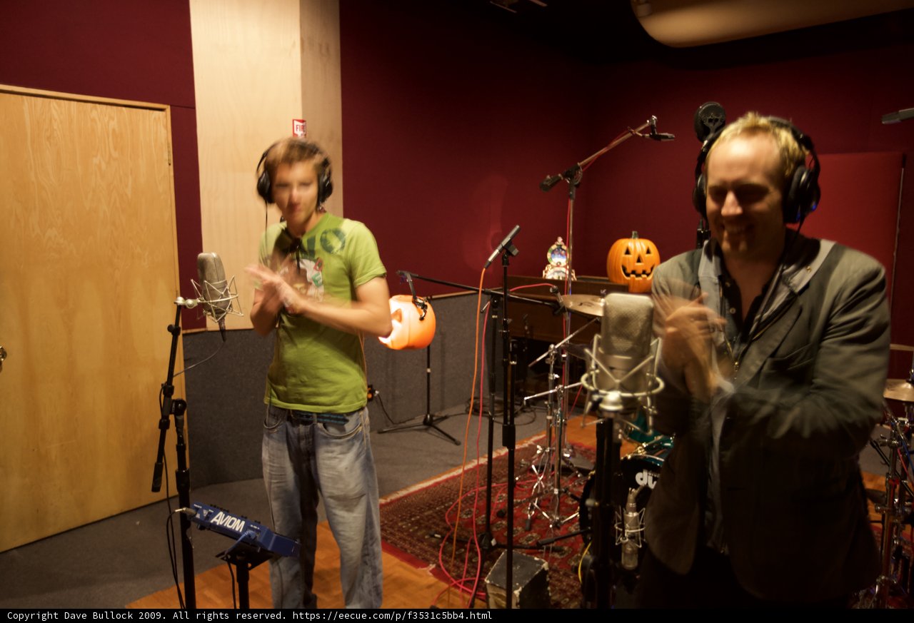 Jamming in the Recording Studio