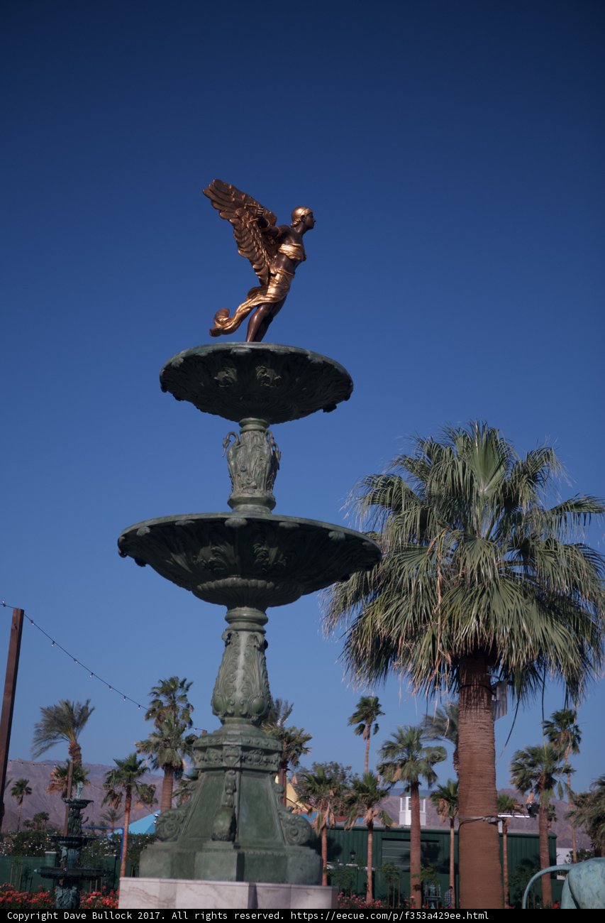 Majestic Bird Fountain in the Park