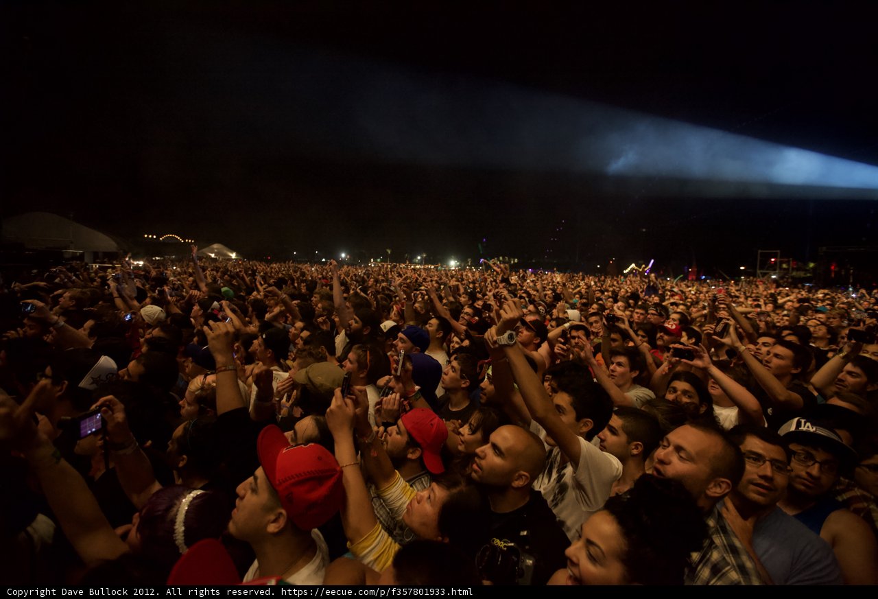 Crowd Goes Wild at Coachella Concert