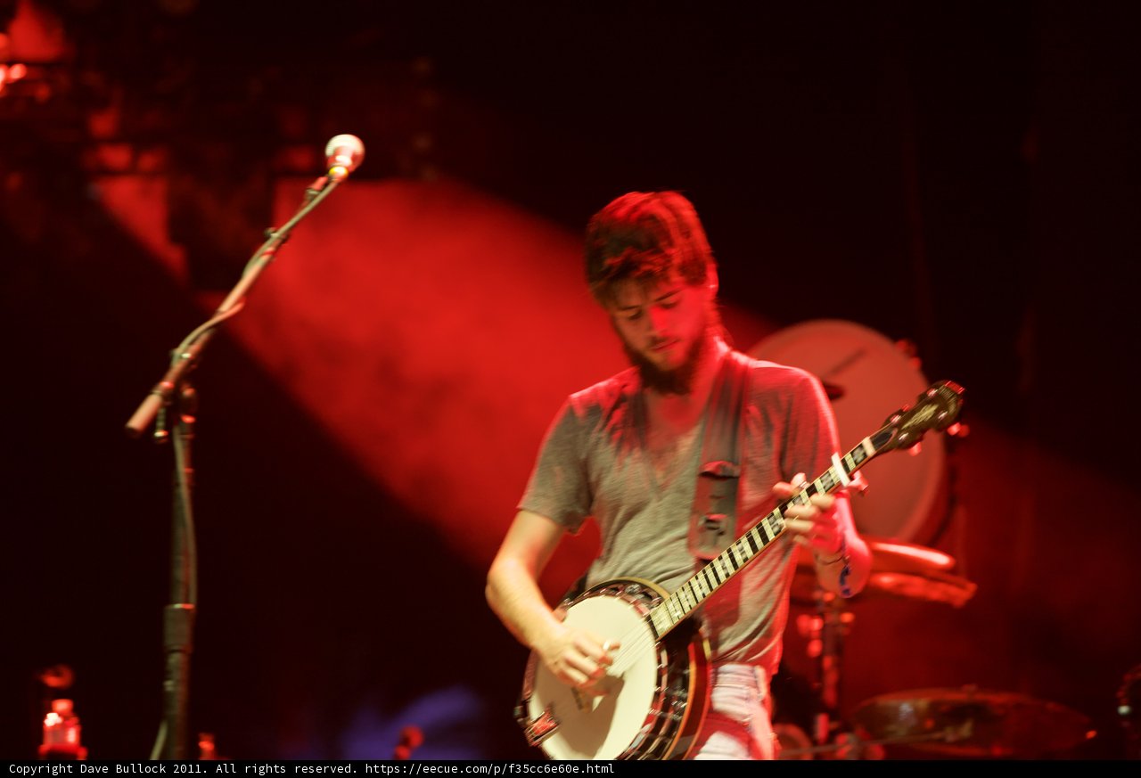 Banjo Player Takes the Stage