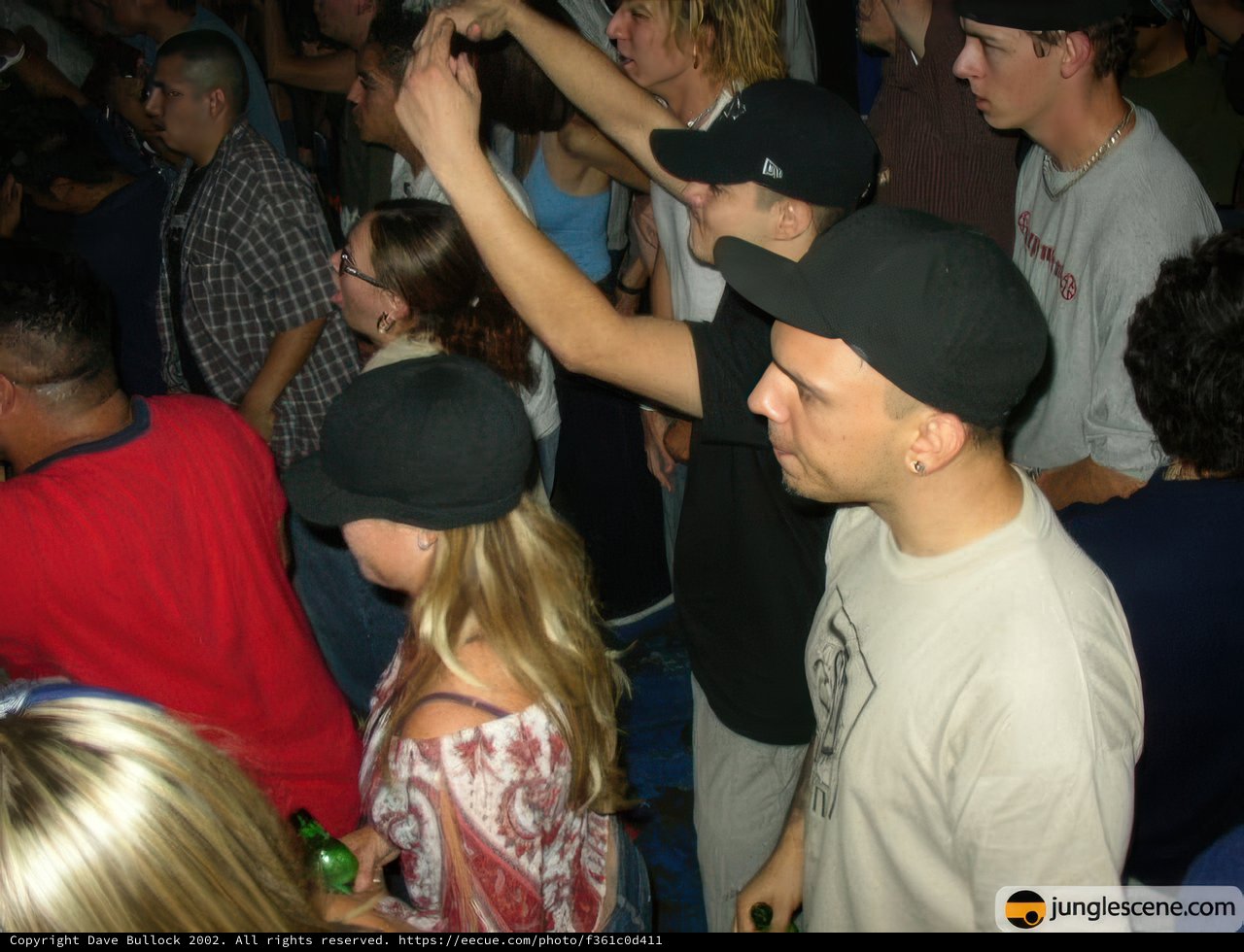 Partygoers at the Nightclub